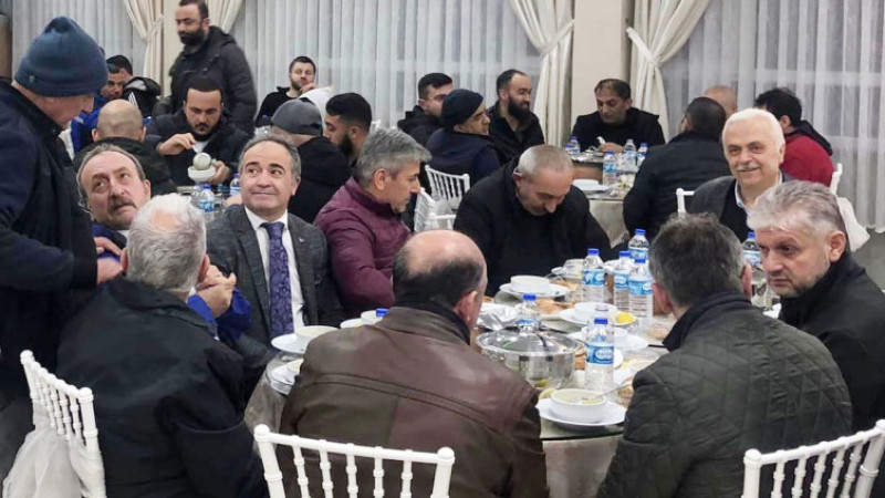 SANAYİ ESNAFI İFTARDA BULUŞTU