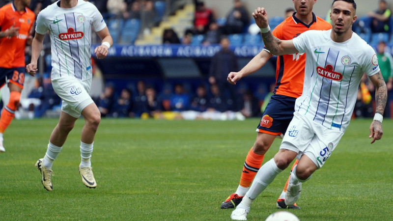  RİZESPOR YERİNİ BAŞAKŞEHİR'E BIRAKTI 2-0